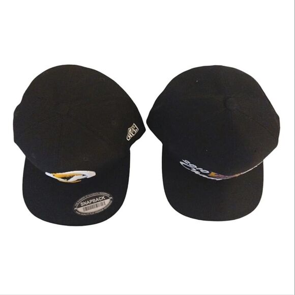 NBA LA Lakers Mitchell & Ness And LA Rams Snapback Hat Bundle - Picture 9 of 16